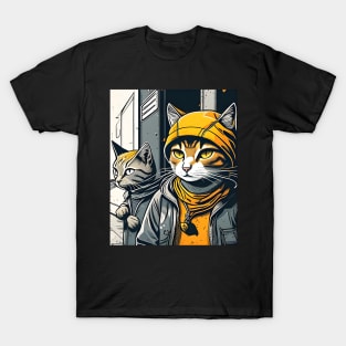 Warning May Start Talking About Street Cats T-Shirt